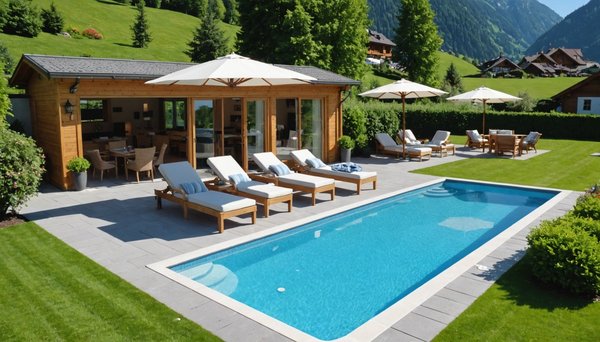 Achat en ligne jardin piscine en suisse : votre oasis privée vous attend
